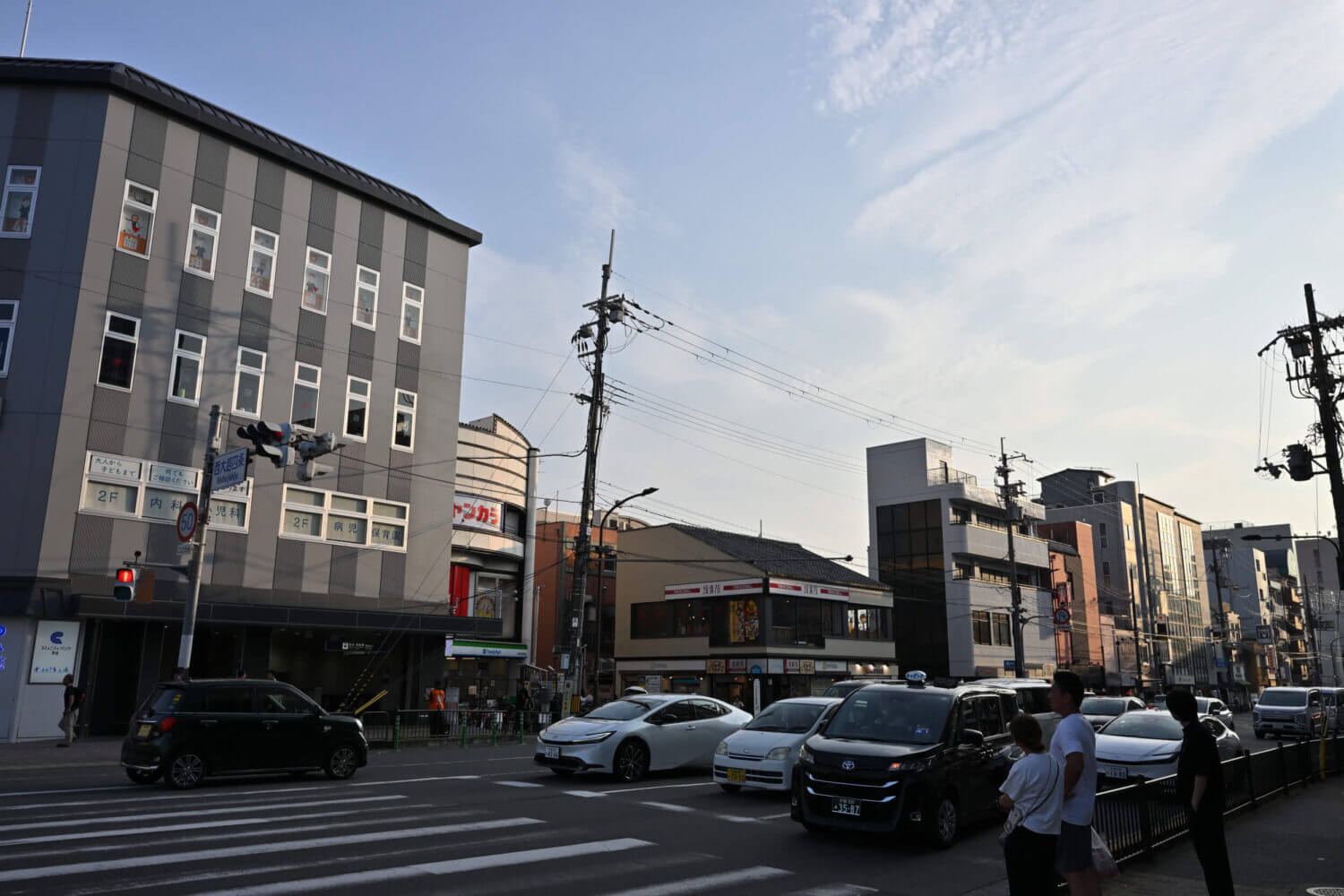 2023年から上昇を続けている阪急西院駅前